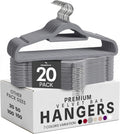 Utopia Home Velvet Hangers 100 Pack – Premium Hangers with Tie Bar - Black