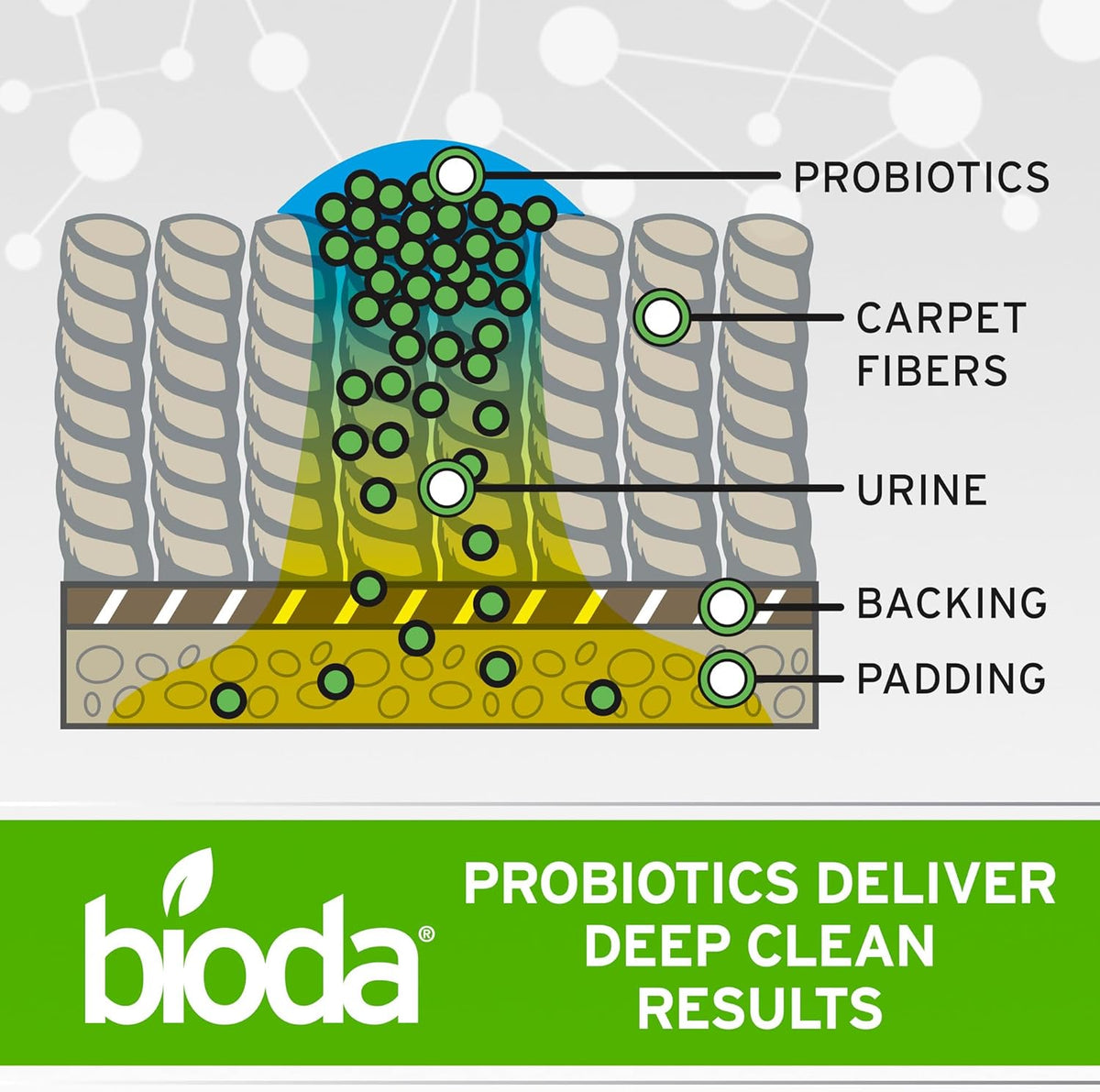 Bioda Multi-Purpose Probiotic Enzyme Cleaner and Deodorizer, 1 Gallon