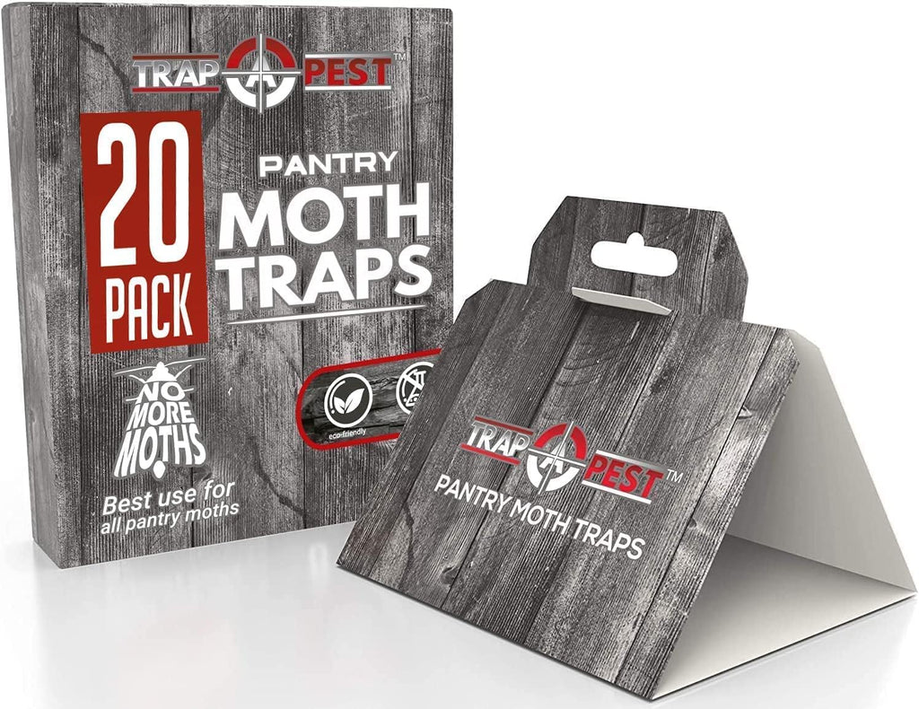 Trap a Pest Pantry Moth Traps - Pheromone Glue Lure - 8 Pack