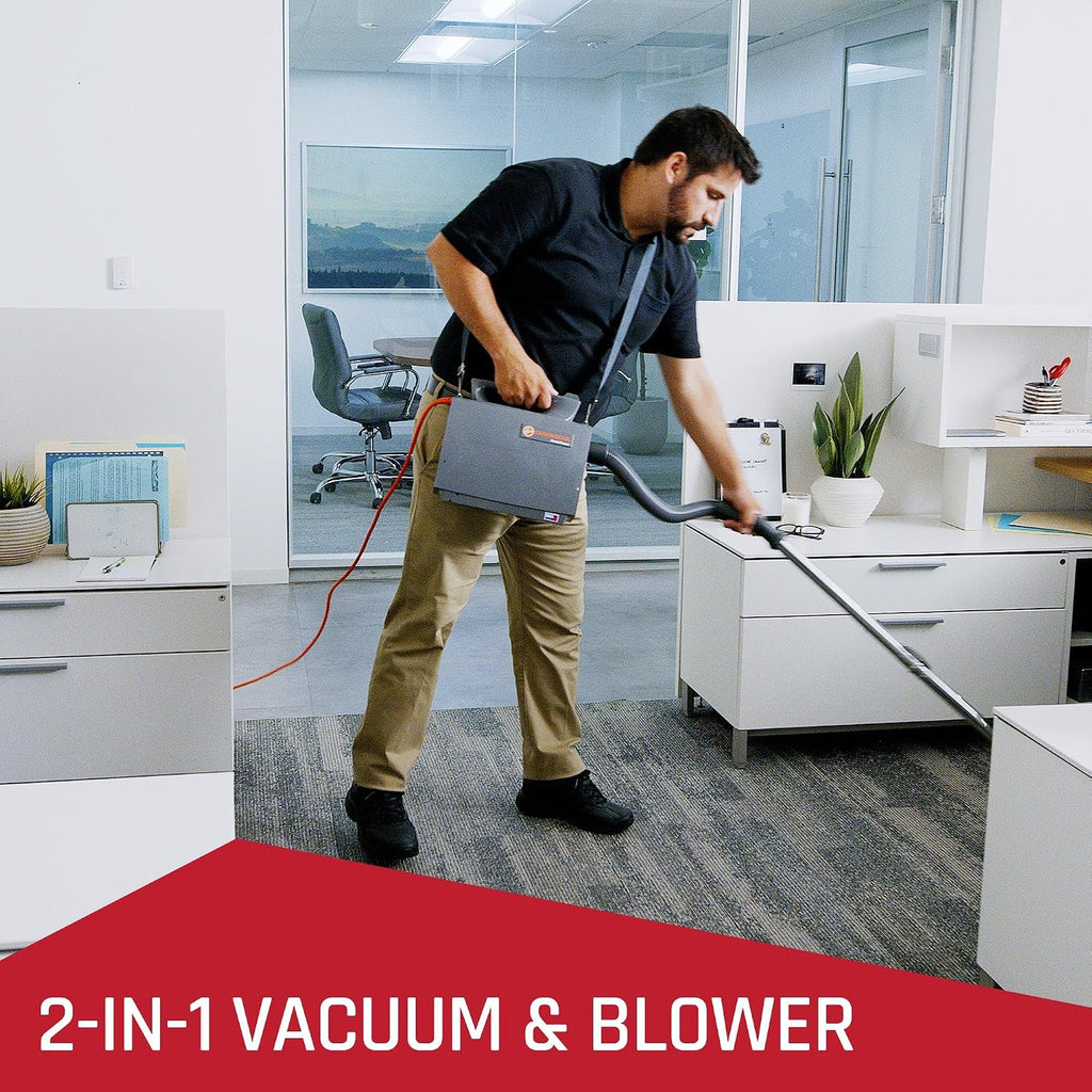 Hoover Commercial PortaPower Lightweight Canister Vacuum Cleaner