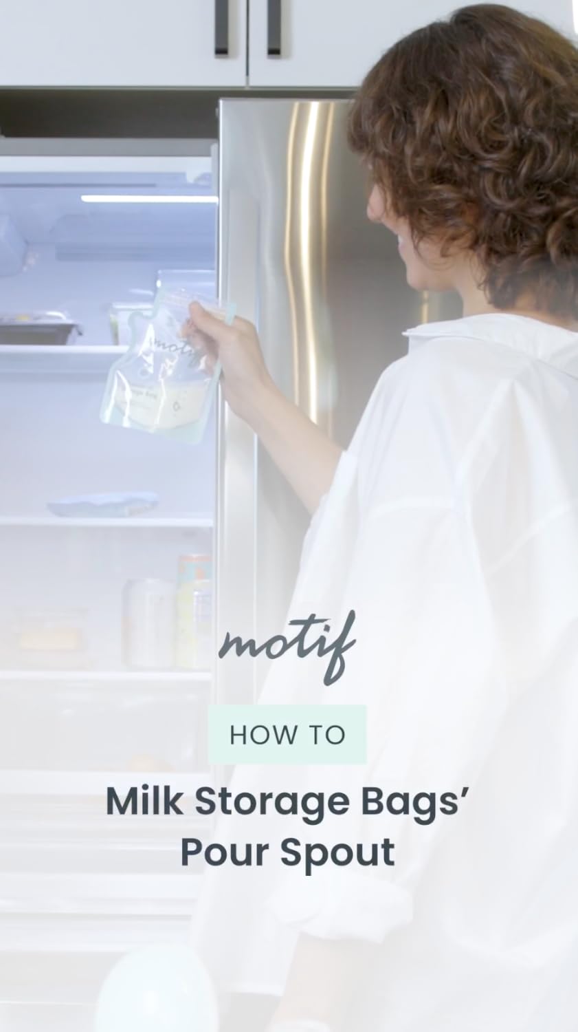 Motif Medical Breastmilk Storage Bags, 100 Count