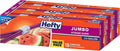 Hefty Slider Jumbo Storage Bags, 2.5 Gallon Size, 3 Boxes of 15 Bags (45 Total)
