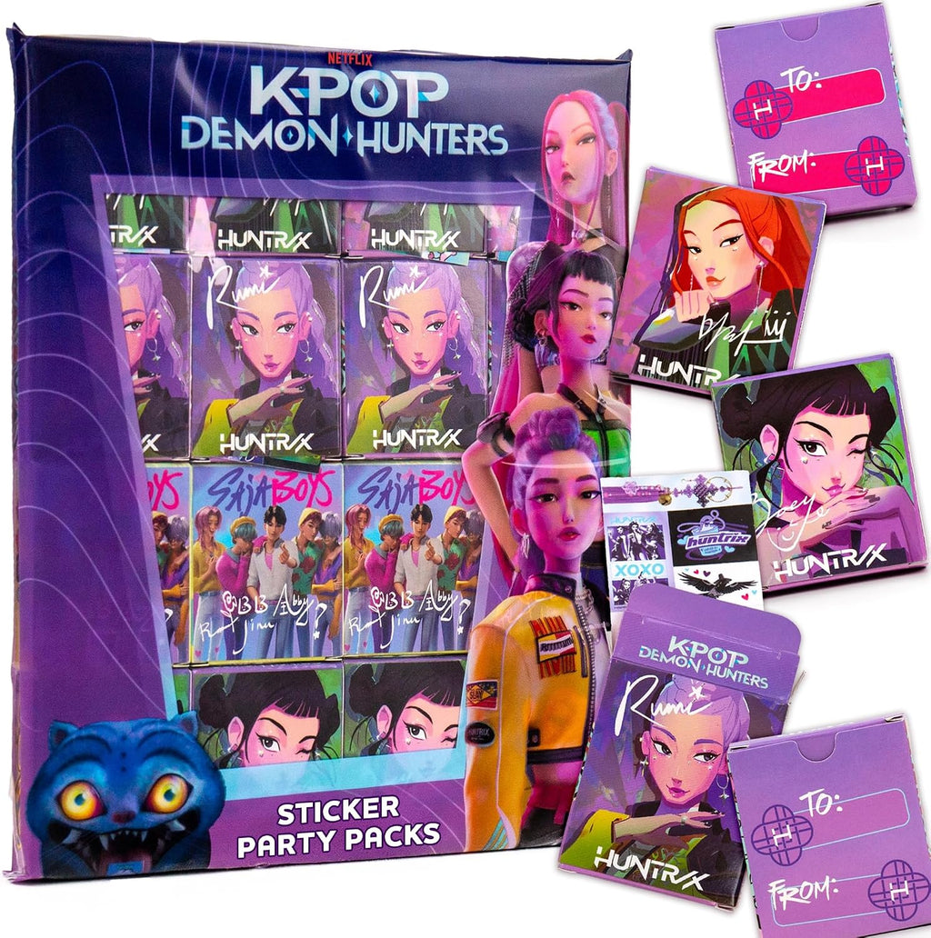 Horizon Group USA Sticker Party Packs, Kpop Demon Hunters