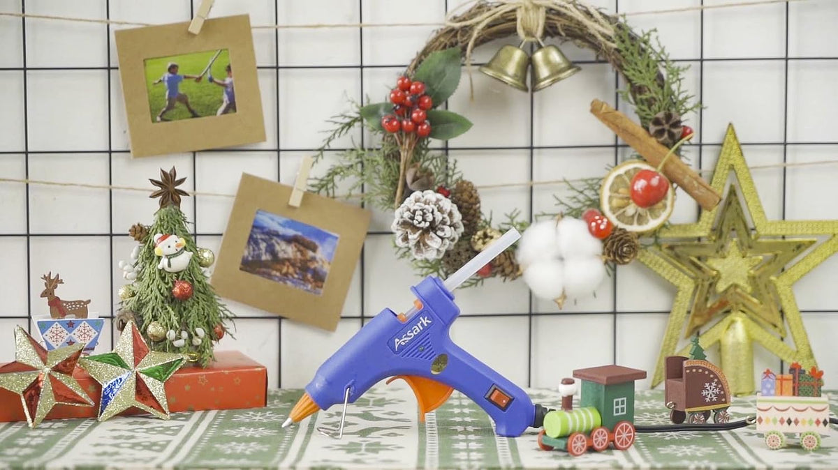 Assark 30W Mini Hot Glue Gun Kit with 30 Glue Sticks