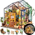 Rolife DIY Miniature Greenhouse Kits for Adults - Cathy's Flower House