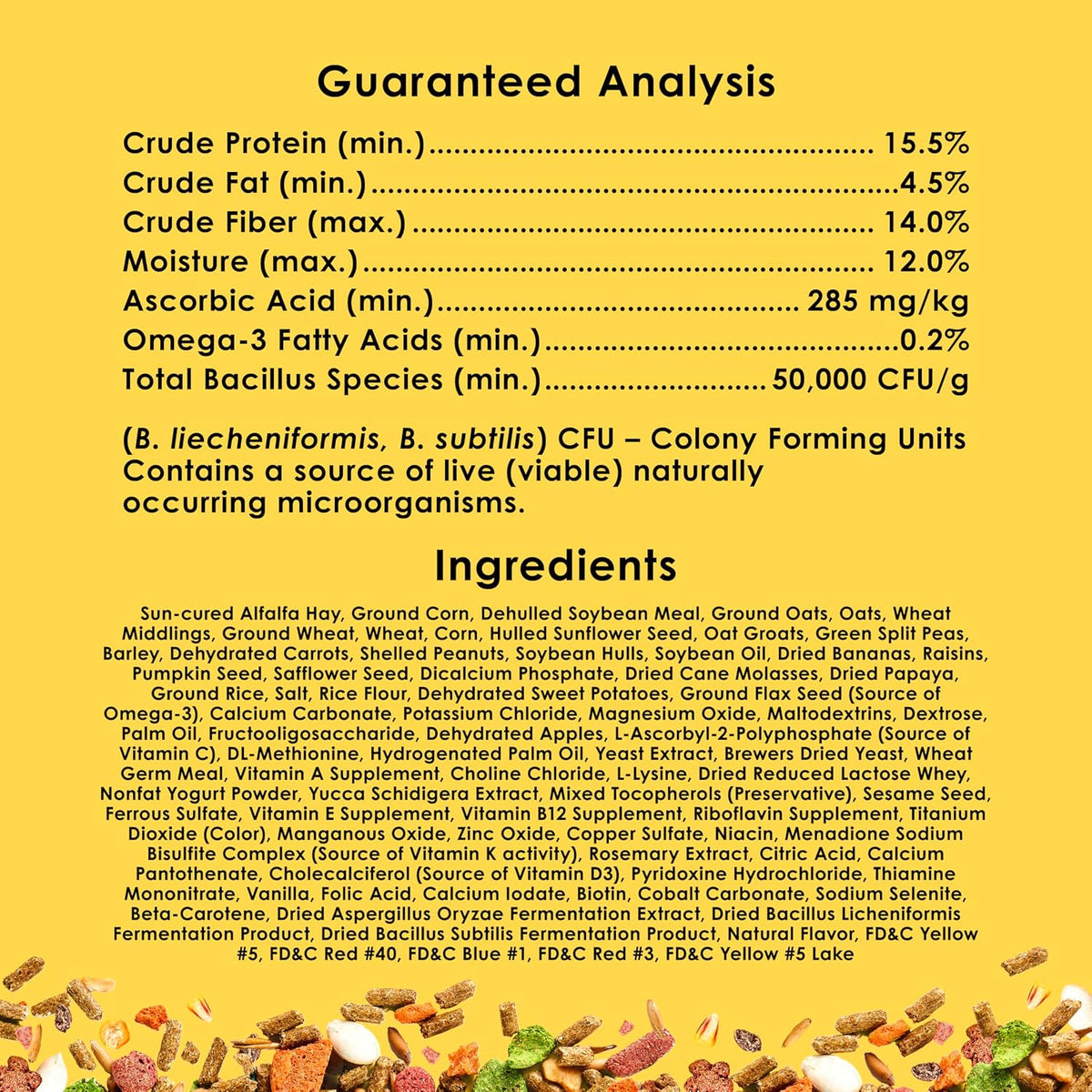 Kaytee Fiesta Guinea Pig Food, Nutritious Blend, 4.5 Pounds