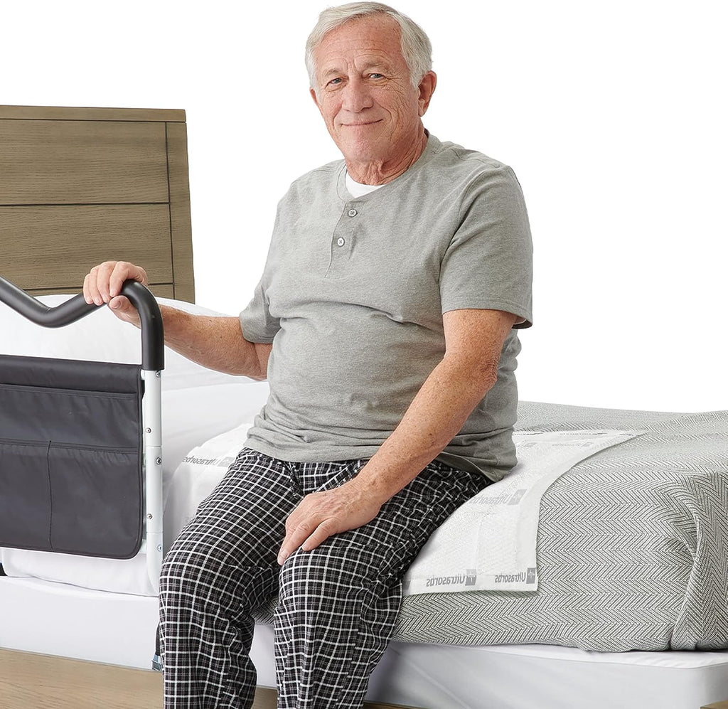 Medline Ultrasorbs Drypads, 30" x 36", 25 Count, Super Absorbent Disposable Bed Pads, Large Incontinence Bed Pads, Chucks Protective Underpads, 10 Times More Absorbent, For Adults, Elderly