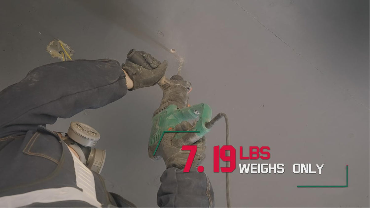 1" SDS-Plus Lightweight Rotary Hammer Drill for Concrete/Masonry