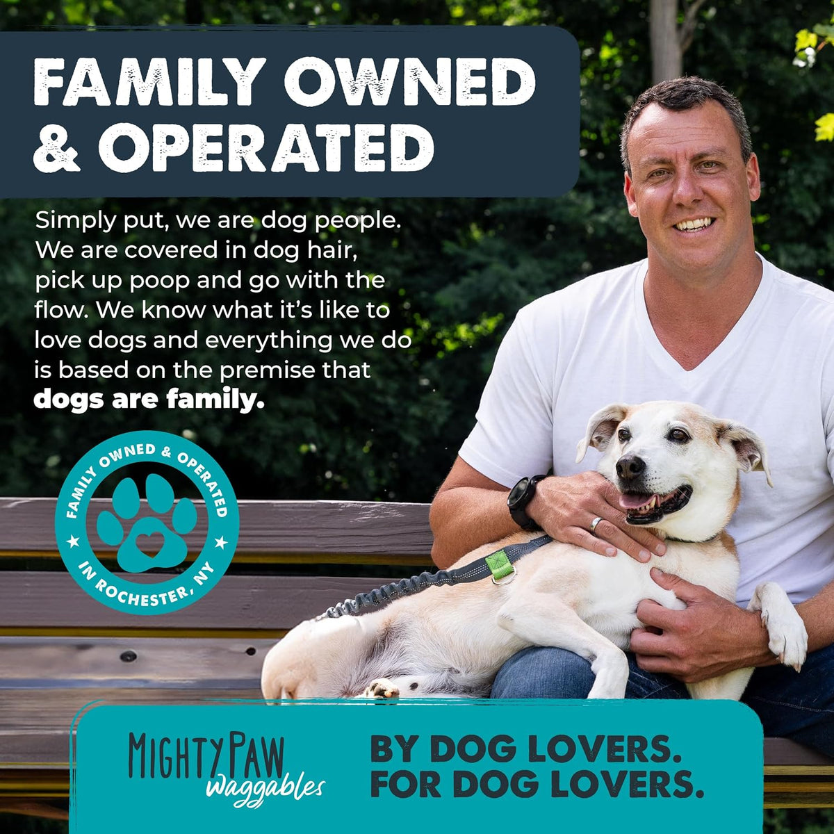 Mighty Paw Calming Chews for Dogs with Melatonin, Waggables, 120 Count