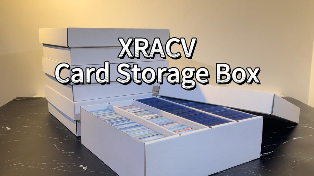 5-Pack Toploader Trading Card Storage Box, 4 Row 3200 Count Cardboard Box