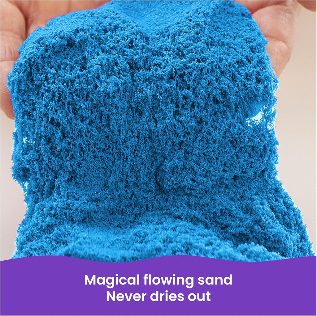 Kinetic Sand Castle Containers 10-Pack Moldable Sensory Toys, Ages 3+