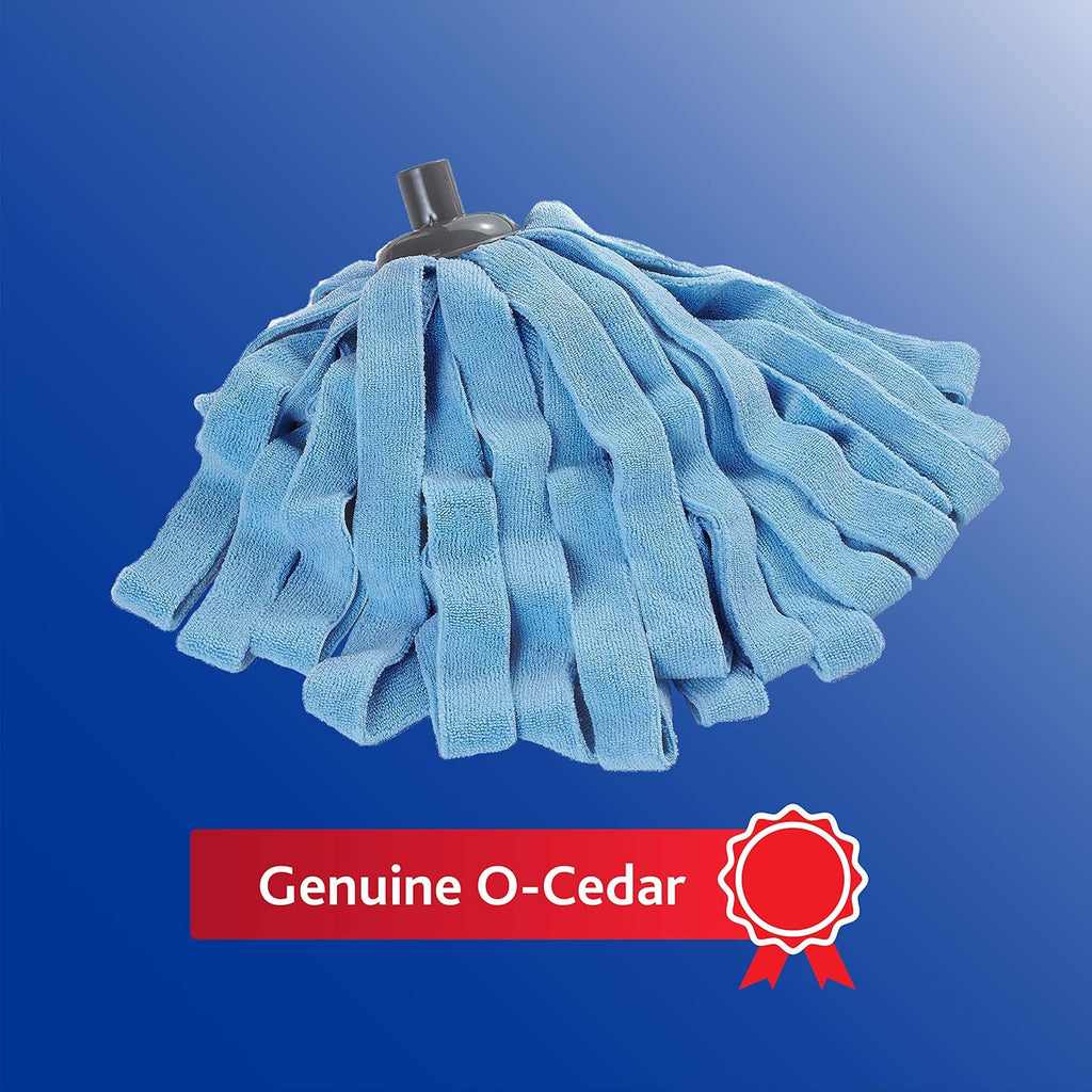 O-Cedar Microfiber Cloth Mop Refill, Blue