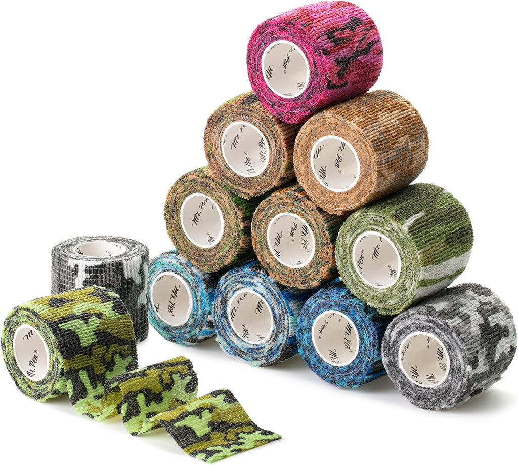 Mr. Pen- Self Adhesive Bandage Wrap, 2" x 5 Yards, 6 Pack