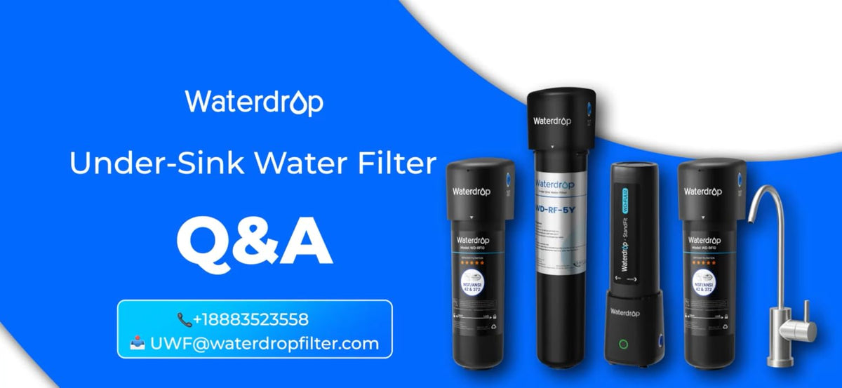 Waterdrop RF15 Water Filter Replacement for Waterdrop 15UA/15UB/15UC