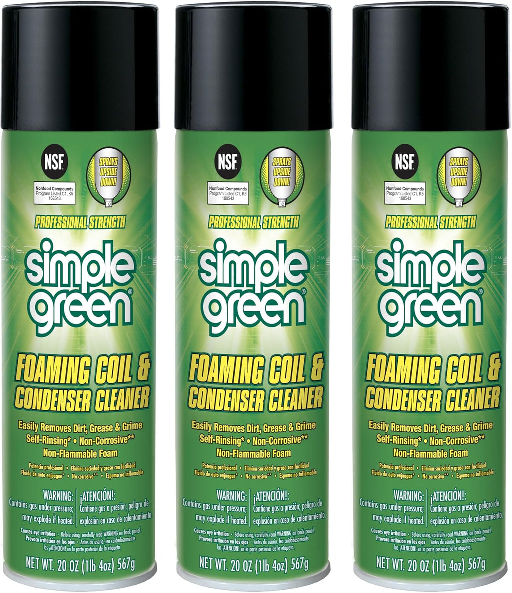 Simple Green Foaming Coil Cleaner - Gallon, 128 Fl Oz (Pack of 1)