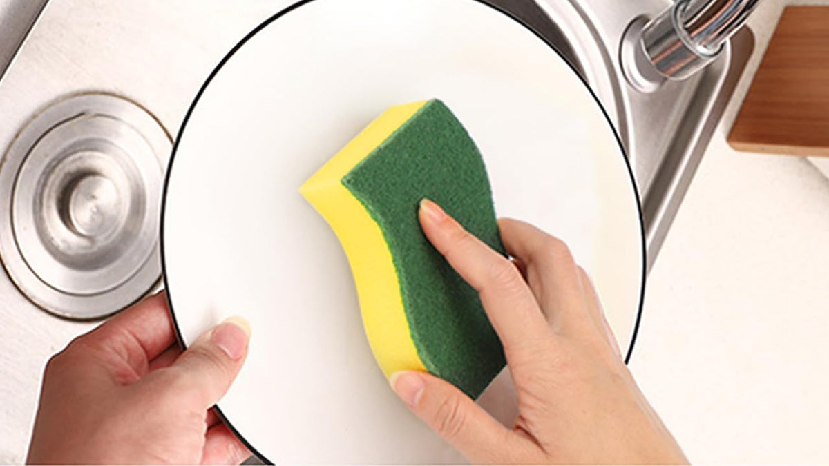 AIDEA Sponges Kitchen, 24-PK Heavy Duty Dish Sponges Kitchen, Scrub Sponges