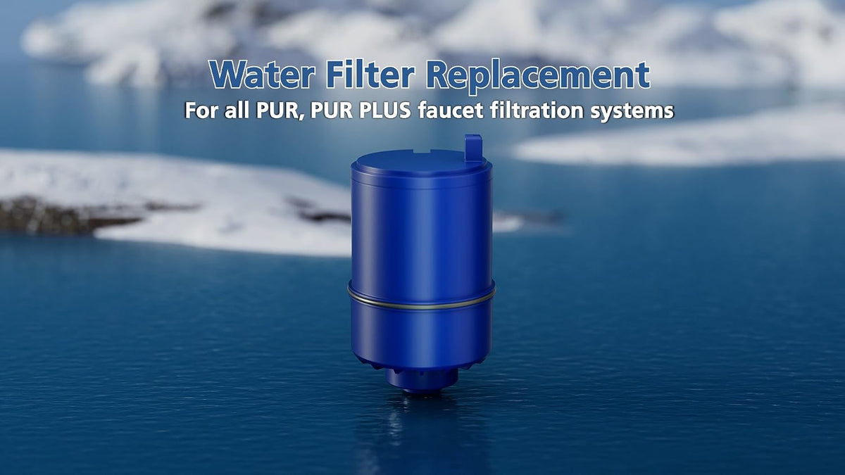 6 Pack Water Filter Replacement Compatible with All PUR®, PUR® PLUS Faucet