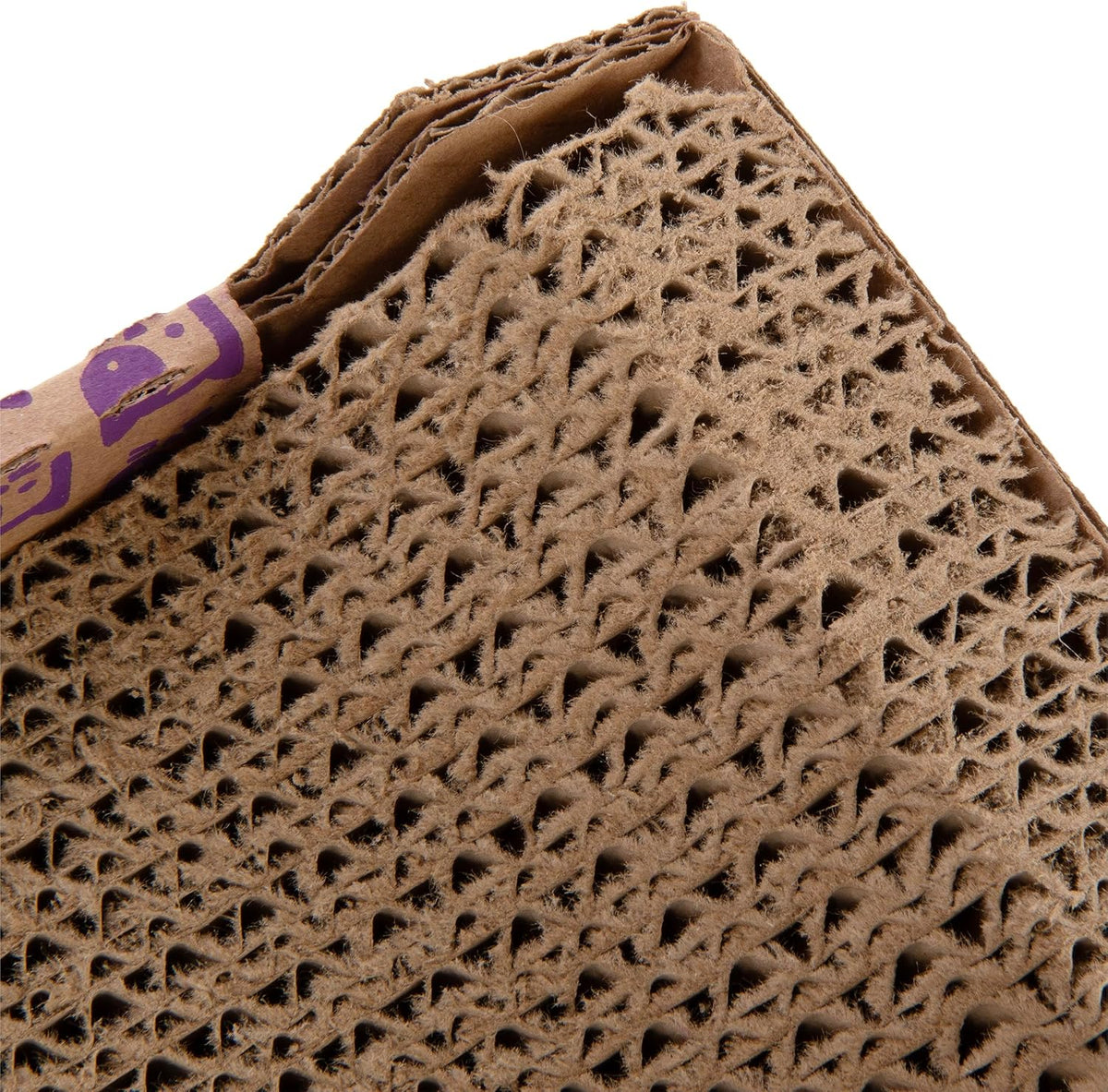SmartyKat Super Scratcher Chaise Corrugated Cat Scratcher, Catnip Infusion Technology - Brown, One Size