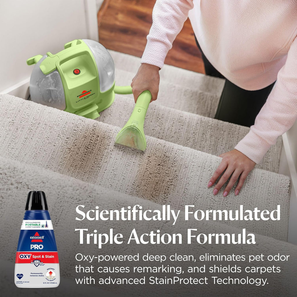 Bissell Professional Spot and Stain + Oxy Portable Machine Formula, 32 oz, Single, 32 Fl Oz