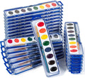 Mr. Pen- Washable Watercolors, 2 Pack, 8 Colors with Paint Brush