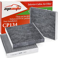 EPAuto CP134 (CF10134) Premium Cabin Air Filter includes Activated Carbon