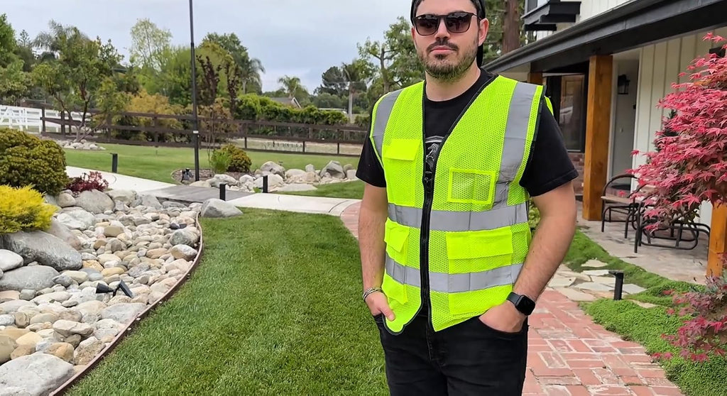 Reflective Safety Vest for Men Women Construction Vest ANSI Standard AP1