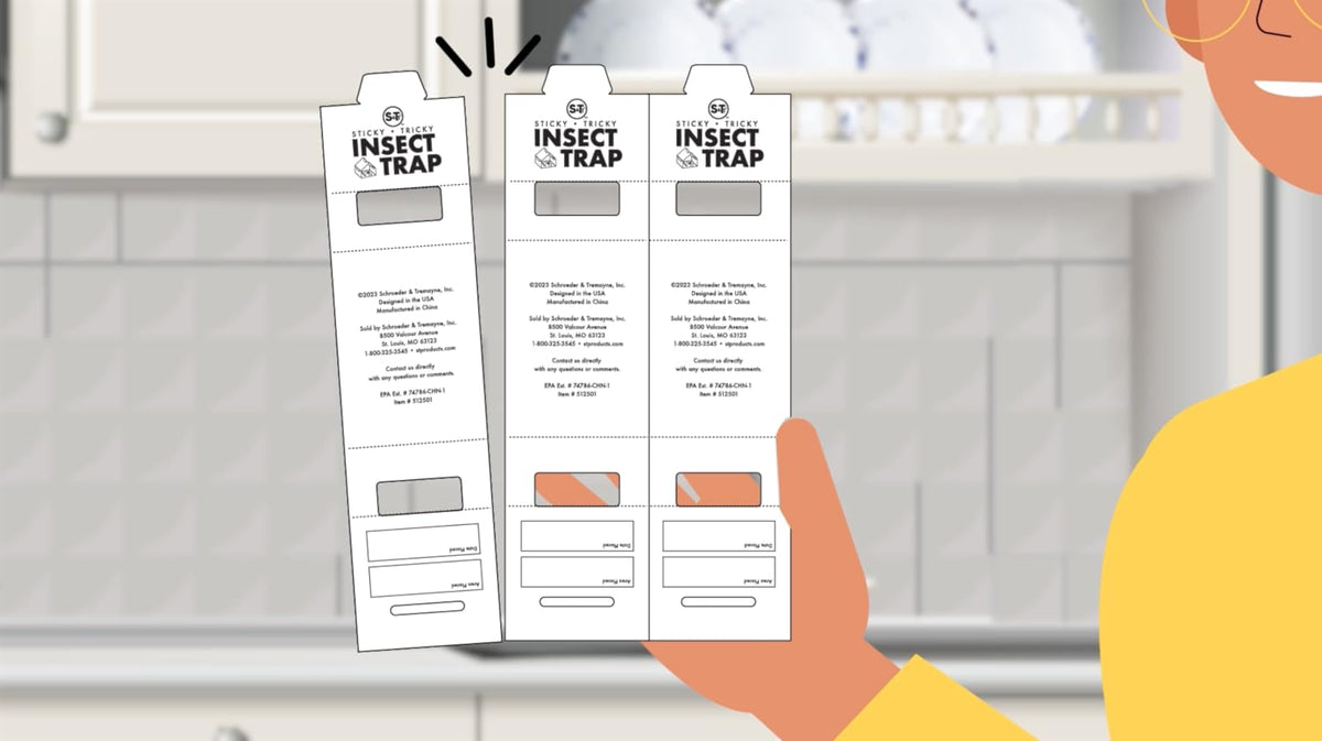 S&T INC. Insect Traps for Pest Control, 30 Pack