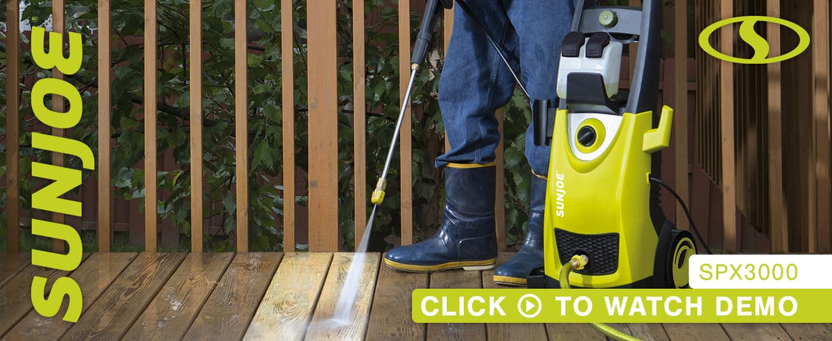 Sun Joe Pressure Washer, Electric Power Washer, 2500 Max PSI, SPX3000