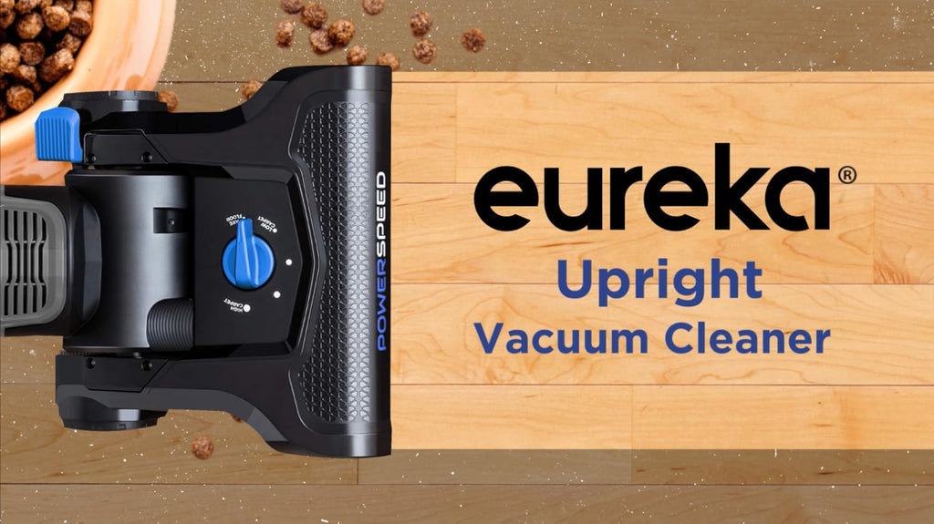 Eureka PowerSpeed Lightweight Upright Vacuum Cleaner for Carpet and Hard Floor, Powerful Bagless Upright Vacuum Cleaner for Home Pets, NEU181A, Blue